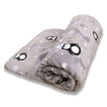 Cozy Flannel Pet Blanket for Dogs and Cats - Winter Warmth with Cartoon Designs-My Little Pet