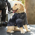 Large Dog Winter Jacket - Thick Lambs Wool Coat for Medium to Extra Large Dogs, Windproof and Comfortable-My Little Pet