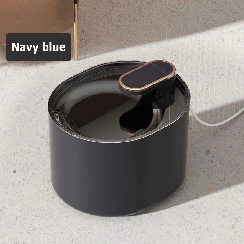 3L Smart Automatic Pet Water Fountain - Ultra-Silent USB Design with LED Light-My Little Pet