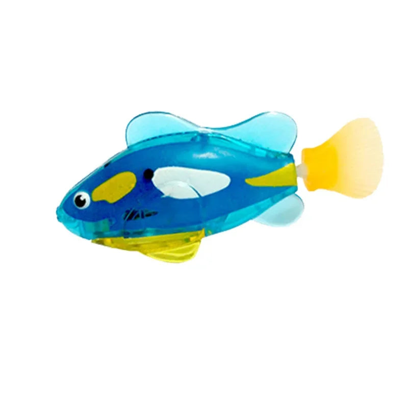 Interactive LED Swimming Robot Fish Toy for Cats-My Little Pet