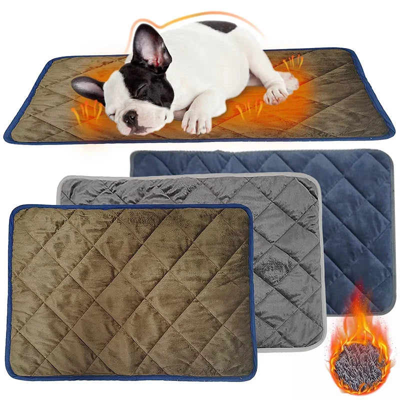 Thermal Pet Mat for Small and Medium Pets - Anti-Slip, Breathable & Washable-My Little Pet