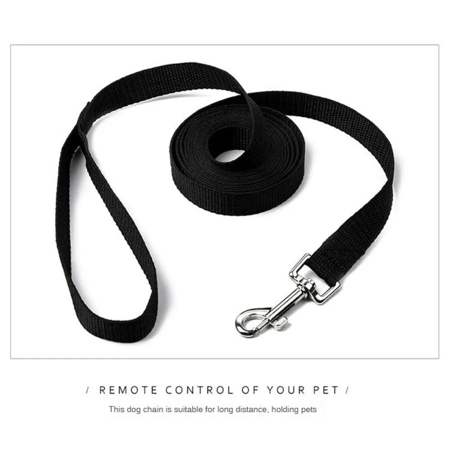 Durable Nylon Dog Leash - Available in 6m and 10m Lengths-My Little Pet