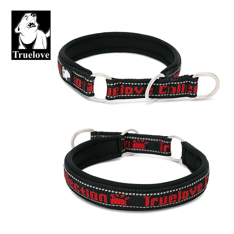 Truelove Adjustable Reflective Nylon Pet Collar with Neoprene Padding for Dogs and Cats - Model TLC5371-My Little Pet