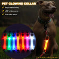 LED Safety Collar & Leash for Dogs - Waterproof with Flashing Lights-My Little Pet