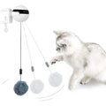 Interactive Electric Cat Toy with Rotating Ball and Flutter Features-My Little Pet