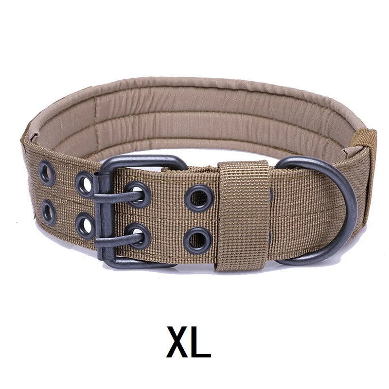 Adjustable Tactical Dog Collar for Medium to Large Breeds-My Little Pet