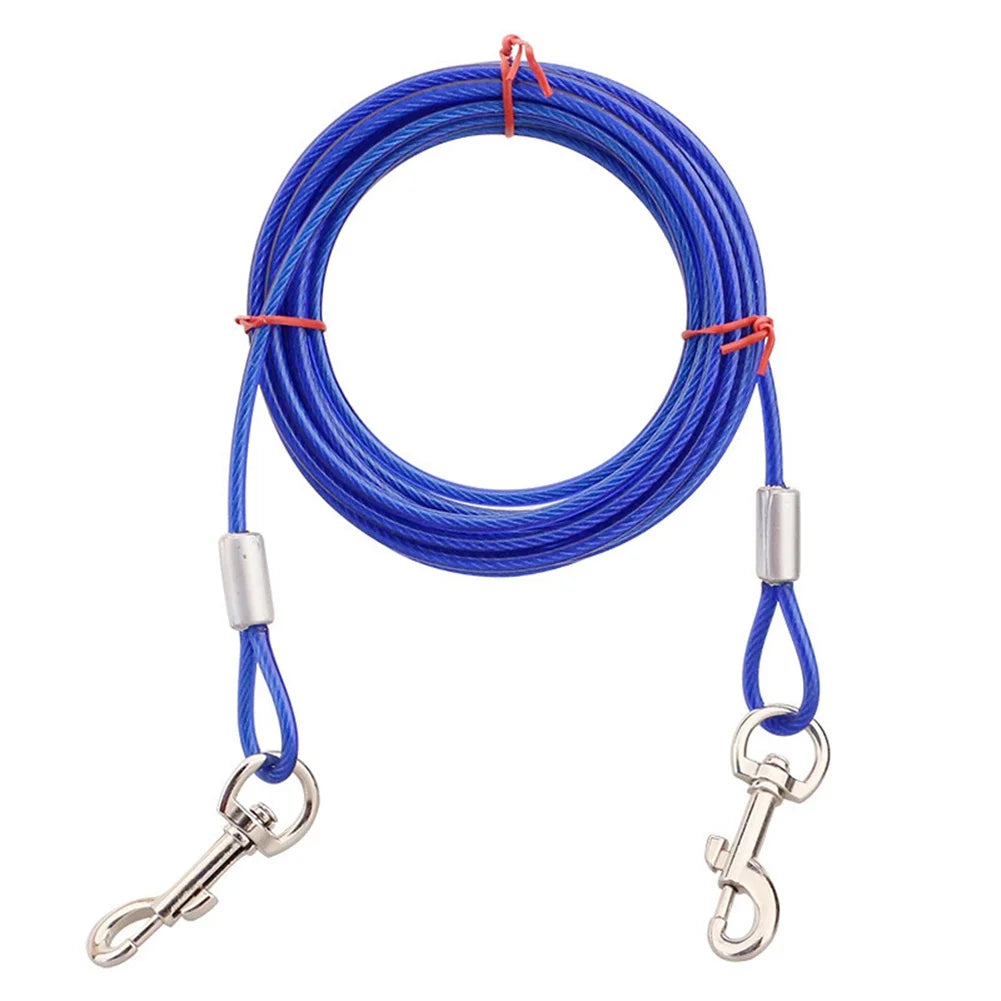 Heavy-Duty Chew-Proof Double Dog Leash for Training and Walking-My Little Pet