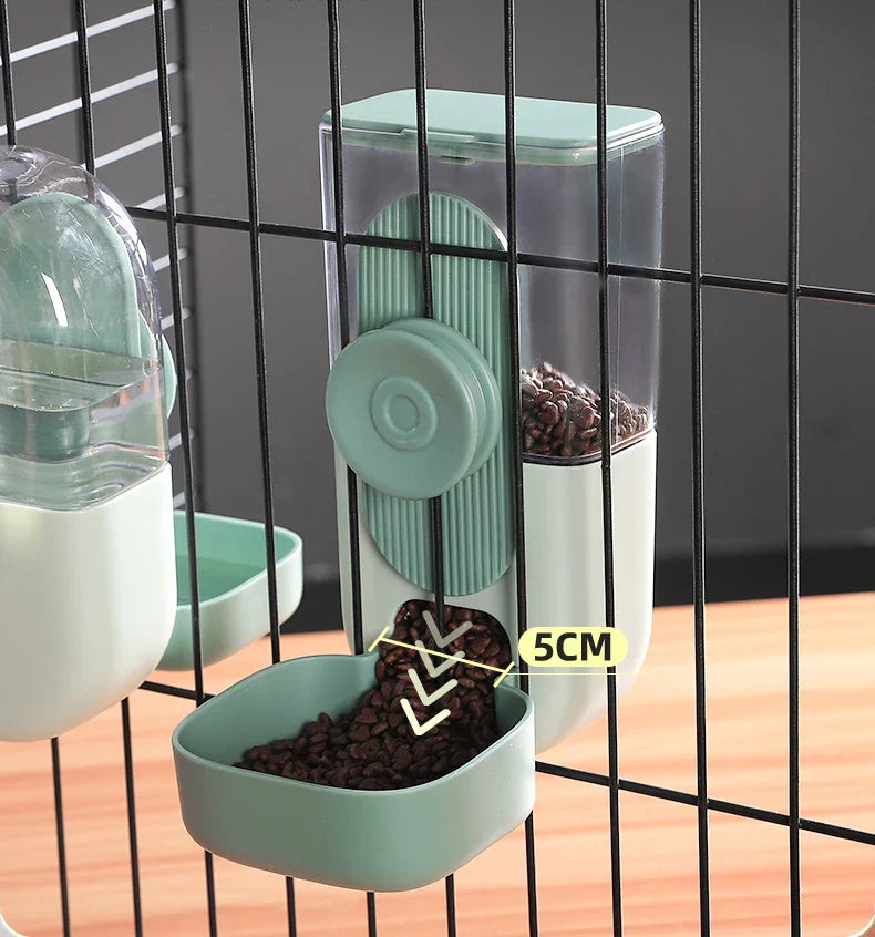 Automatic Pet Feeder and Water Dispenser for Small Dogs and Cats-My Little Pet