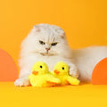 Interactive Flapping Duck Cat Toy with Vibration Sensor and Rechargeable Battery-My Little Pet