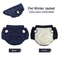 Winter Warmth Dog Jacket - Fleece-Lined for Comfort-My Little Pet