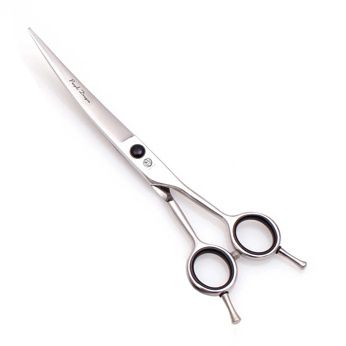 Professional Curved Pet Grooming Scissors - Stainless Steel-My Little Pet