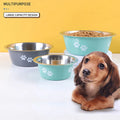 Stylish Stainless Steel Dog Bowls for Medium to Large Pets-My Little Pet