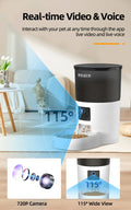 Smart Automatic Pet Feeder with Camera and Remote Control-My Little Pet