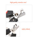 Professional Pet Nail Clippers for Dogs - Stainless Steel with Safety Sickle-My Little Pet