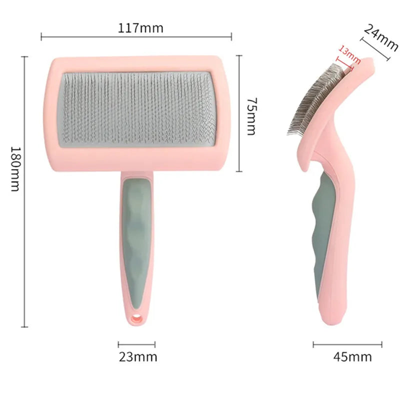 Multi-Purpose Pet Grooming Brush for Dogs and Cats-My Little Pet