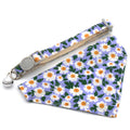 Adjustable Daisy Print Pet Bandana Collar - Breakaway Design for Cats & Small Dogs-My Little Pet