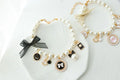 Elegant Pet Pearl Collar with Rhinestone Accents-My Little Pet