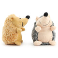 Interactive Hedgehog Plush Dog Toy with Squeaker-My Little Pet