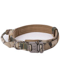 Reflective Nylon Dog Collar and Leash Set for Large Dogs - Tactical Training Gear-My Little Pet