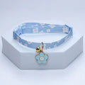 Cute Kawaii Cat and Small Dog Collar with Bell and Flower Design, Adjustable-My Little Pet