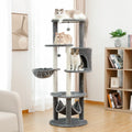 Multi-Level Cat Tree Tower with Scratching Post and Cozy Condo-My Little Pet