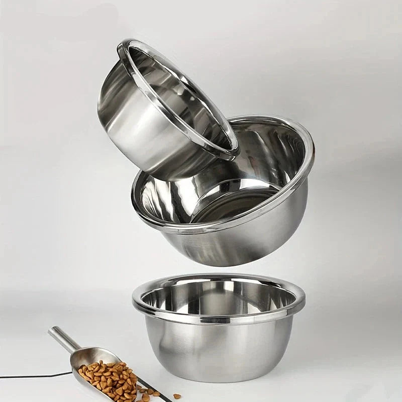 Premium Stainless Steel Dog Bowl for Medium to Large Breeds-My Little Pet