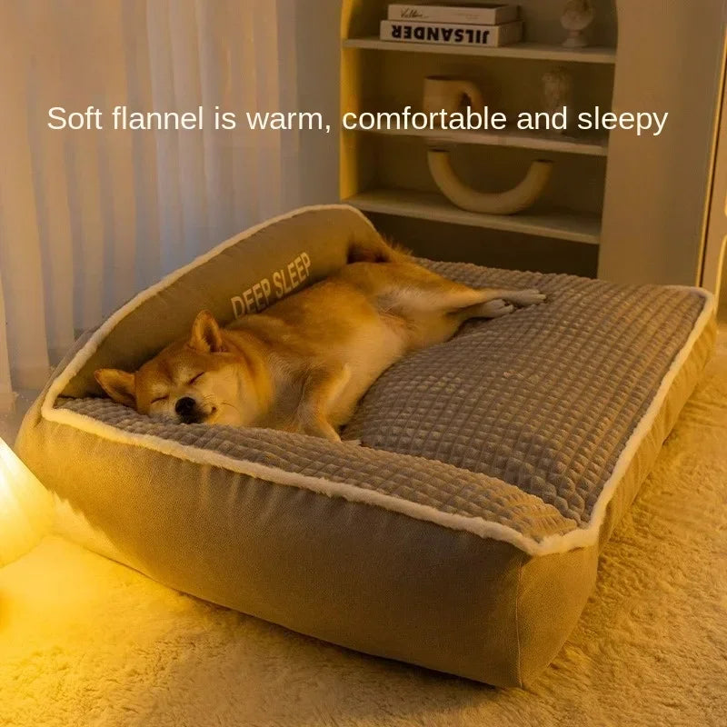 Luxury Warm Sofa Bed for Dogs and Cats-My Little Pet