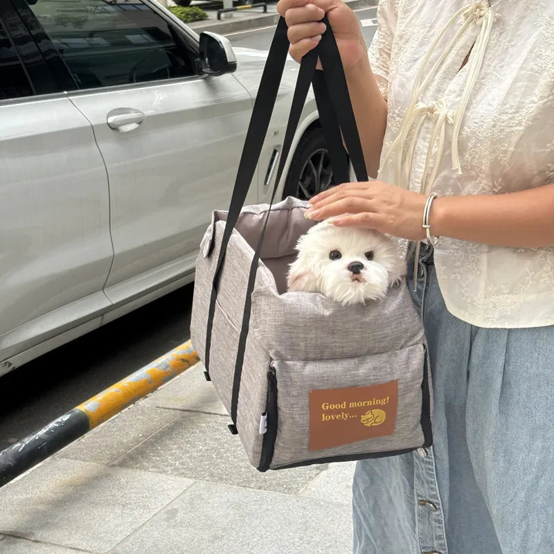 Portable Dog Car Seat and Travel Carrier for Small Pets-My Little Pet