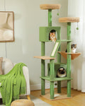 180CM Large Cat Tree Tower for Multi-Cat Households-My Little Pet