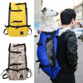 Durable Camouflage Backpack Carrier for Medium to Large Dogs-My Little Pet