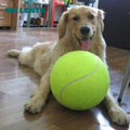 Large Durable Dog Tennis Ball - Giant Interactive Pet Toy for Training and Play-My Little Pet