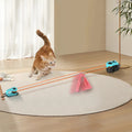 Interactive Cat Toy Wheel - Adjustable Speed Treadmill with Simulated Hunting for Indoor Cats-My Little Pet