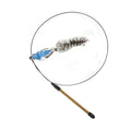 Interactive Feather Teaser Cat Toy with Bell and Suction Cup-My Little Pet