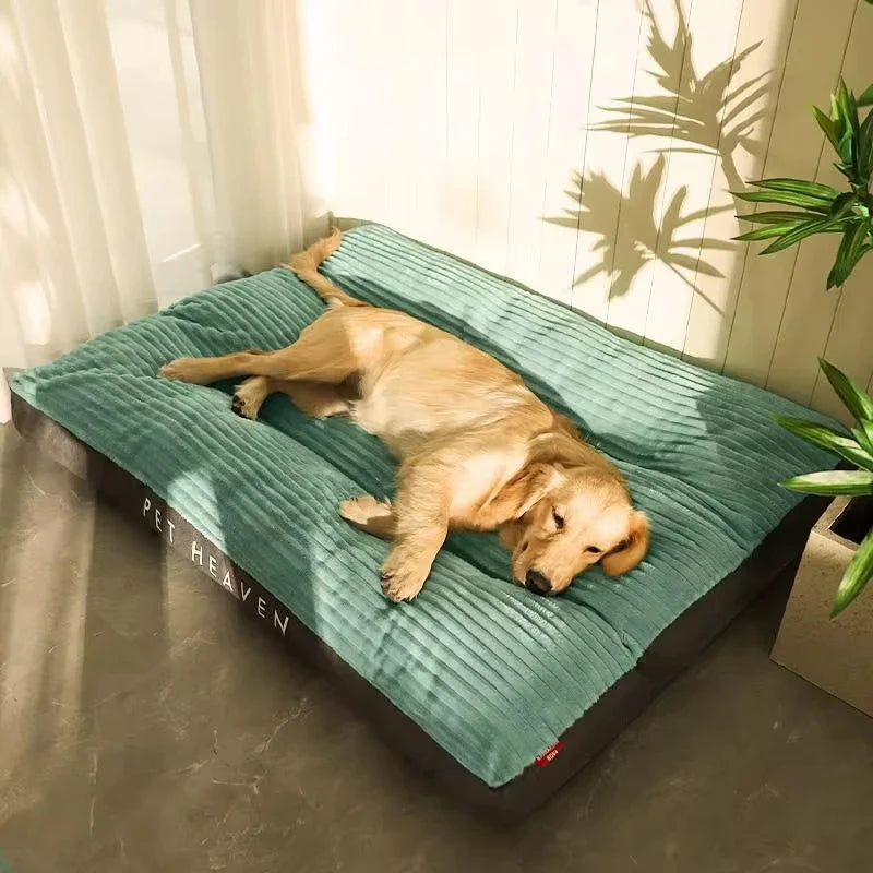 Cozy Corduroy Dog Bed for All Seasons-My Little Pet