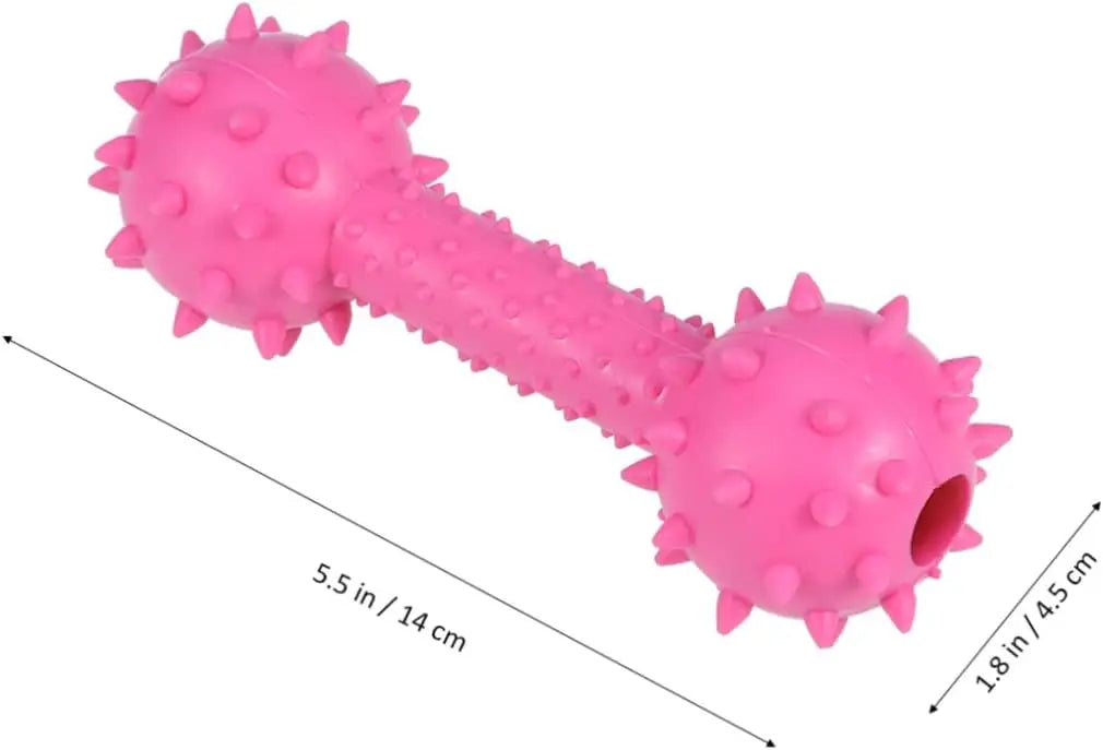 Robust Rubber Dumbbell Dog Toy-My Little Pet