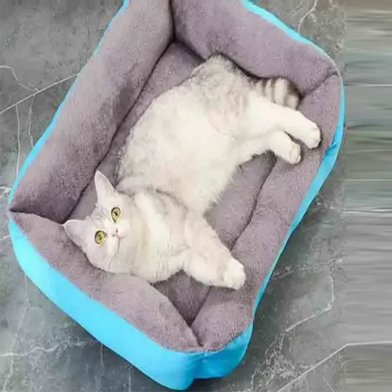 Luxurious Waterproof Cotton Pet Bed for Cats and Dogs-My Little Pet