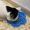 Non-Slip Silicone Pet Licking Mat for Cats and Dogs - Slow Feeding Solution-My Little Pet