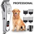 Professional Rechargeable Pet Hair Clipper Set - Low Noise Grooming for Dogs, Cats, and More-My Little Pet