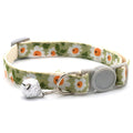 Adjustable Daisy Print Pet Bandana Collar - Breakaway Design for Cats & Small Dogs-My Little Pet