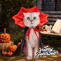 Halloween Vampire Costume Set for Cats-My Little Pet