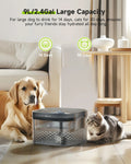 APETDOLA Large Capacity Pet Water Fountain - Ultra-Quiet Pump, Ideal for Multi-Pet Households-My Little Pet