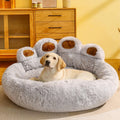 Fluffy Dog Bed – Soft Pet Sofa Basket for Small to Large Dogs and Cats, Cozy Mat and Blanket-My Little Pet