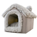 Cozy Indoor Dog Kennel: Soft, Warm, and Portable Pet Bed for Small to Medium Dogs-My Little Pet