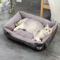 Luxurious Waterproof Cotton Pet Bed for Cats and Dogs-My Little Pet