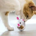 Interactive Mouse Tumbler Cat Toy with Food Dispenser-My Little Pet