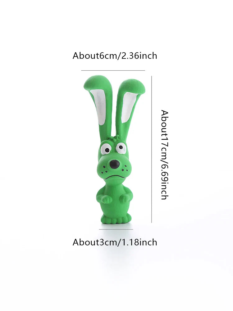 Naughty Rabbit Latex Dog Chew Toy-My Little Pet