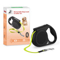 Retractable Dog Leash with Reflective Strip - 5m, for Dogs up to 20kg-My Little Pet