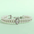 Elegant Pearl and Rhinestone Pet Collar-My Little Pet