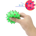 Interactive Squeaky Rubber Ball for Small Dogs-My Little Pet