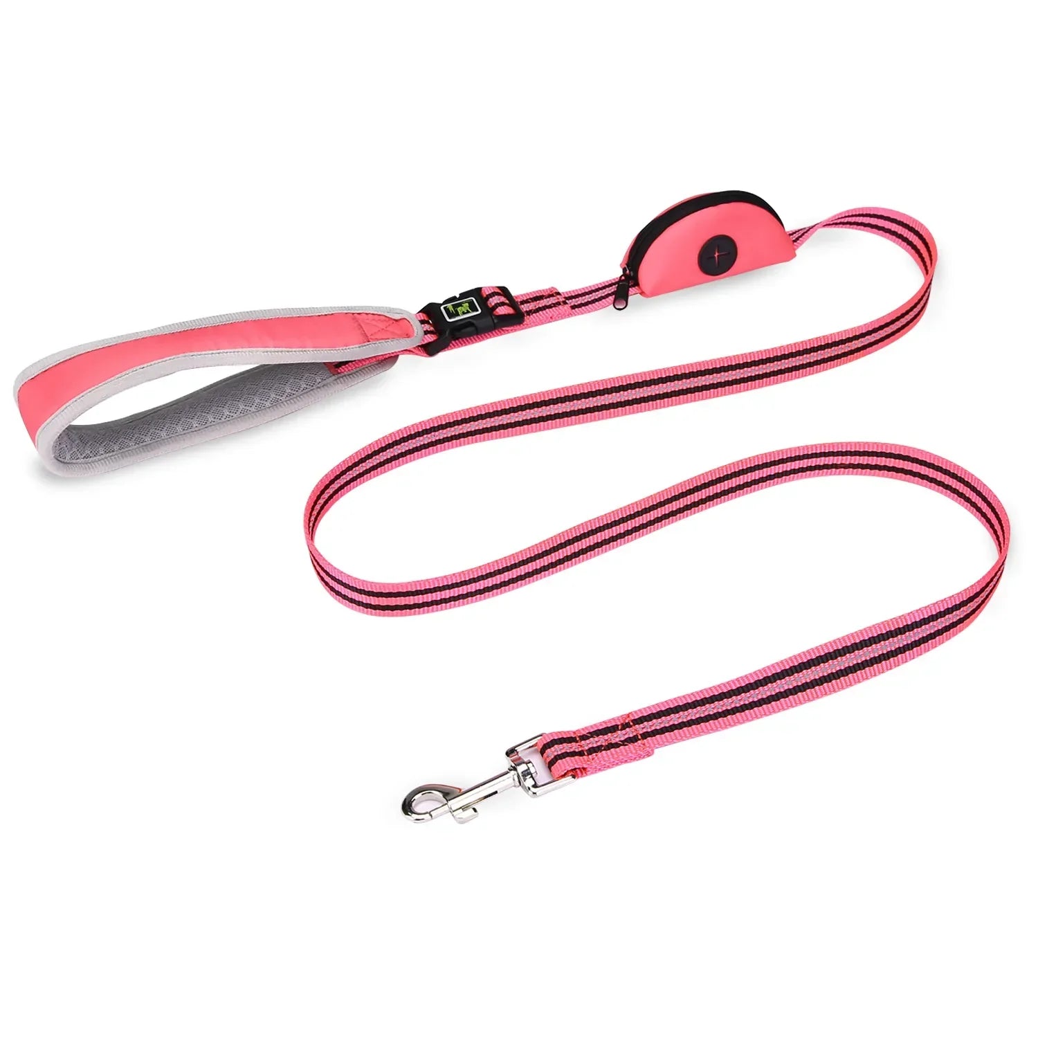 Waterproof Leather Dog Collar with Airtag Holder-My Little Pet